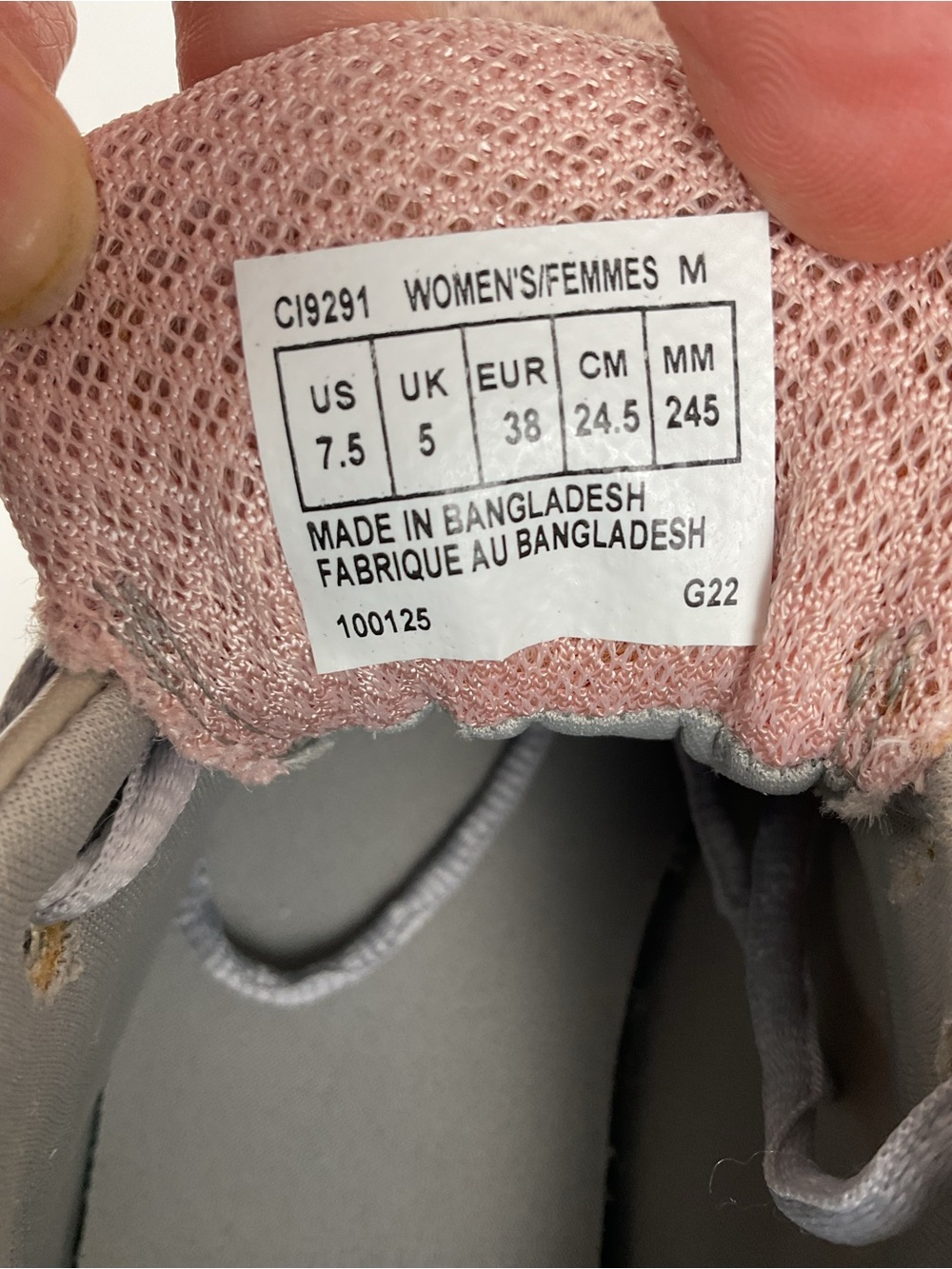 Rockport ProWalker Comfort Walking Shoes Women’s 7.5 Pink Beige Sneakers - Picture 10 of 11